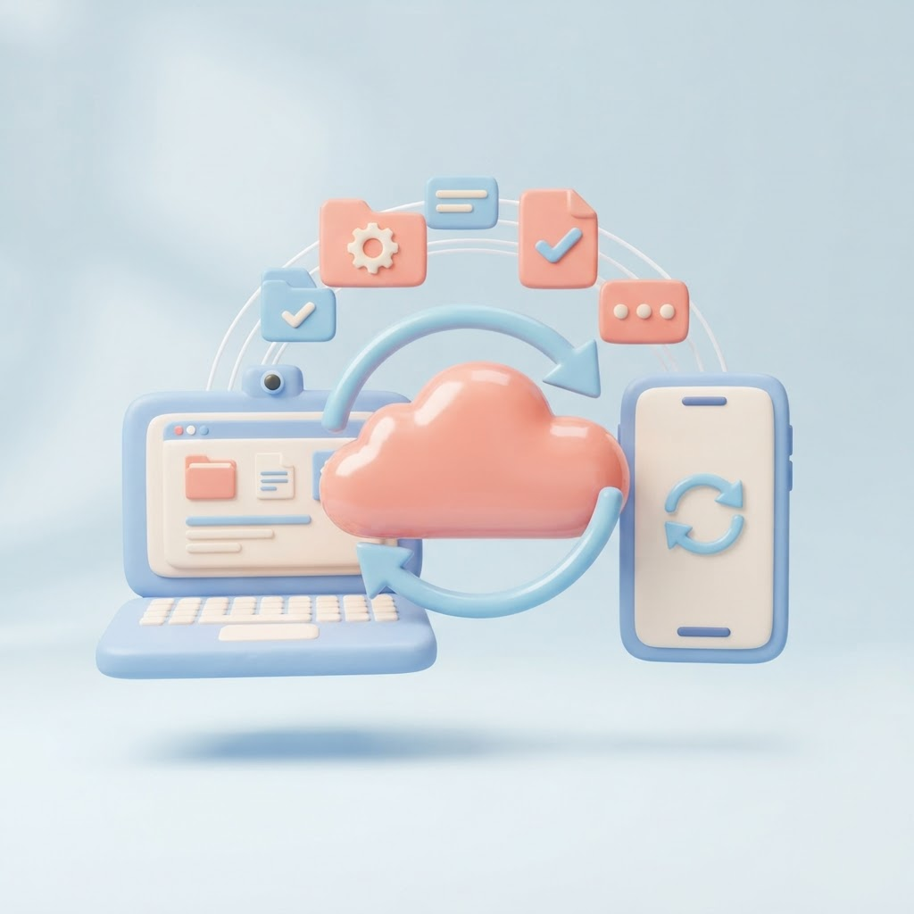 Instant Sync illustration